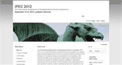 Desktop Screenshot of ipec2012.isoftcloud.gr