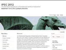 Tablet Screenshot of ipec2012.isoftcloud.gr
